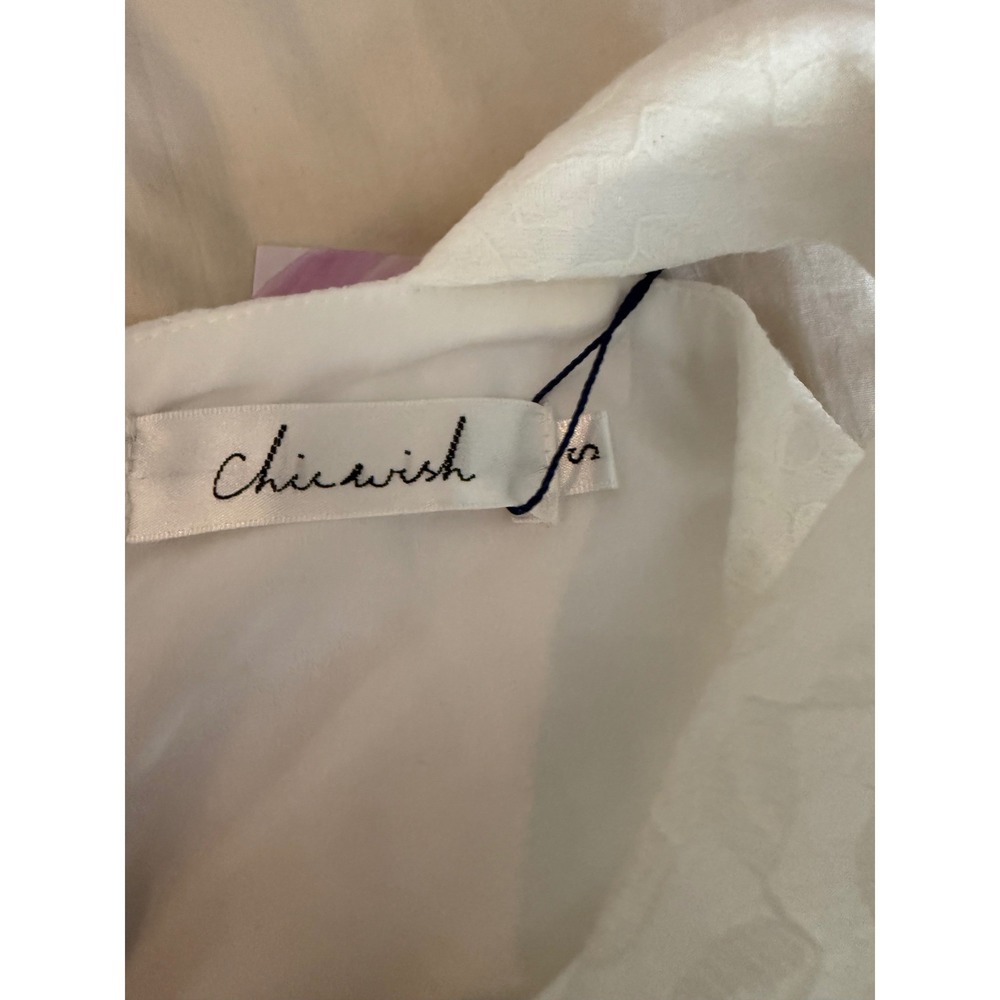 Chicwish Ruffle Halter Statement Mini Dress Size S NWT Homecoming Coquette Chic - Picture 10 of 11